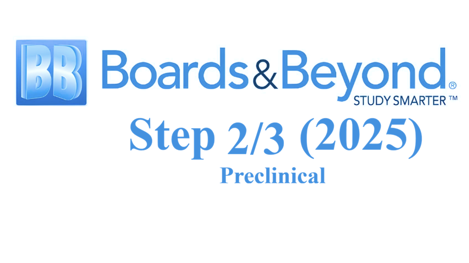 Boards and Beyond USMLE Step 1 2025